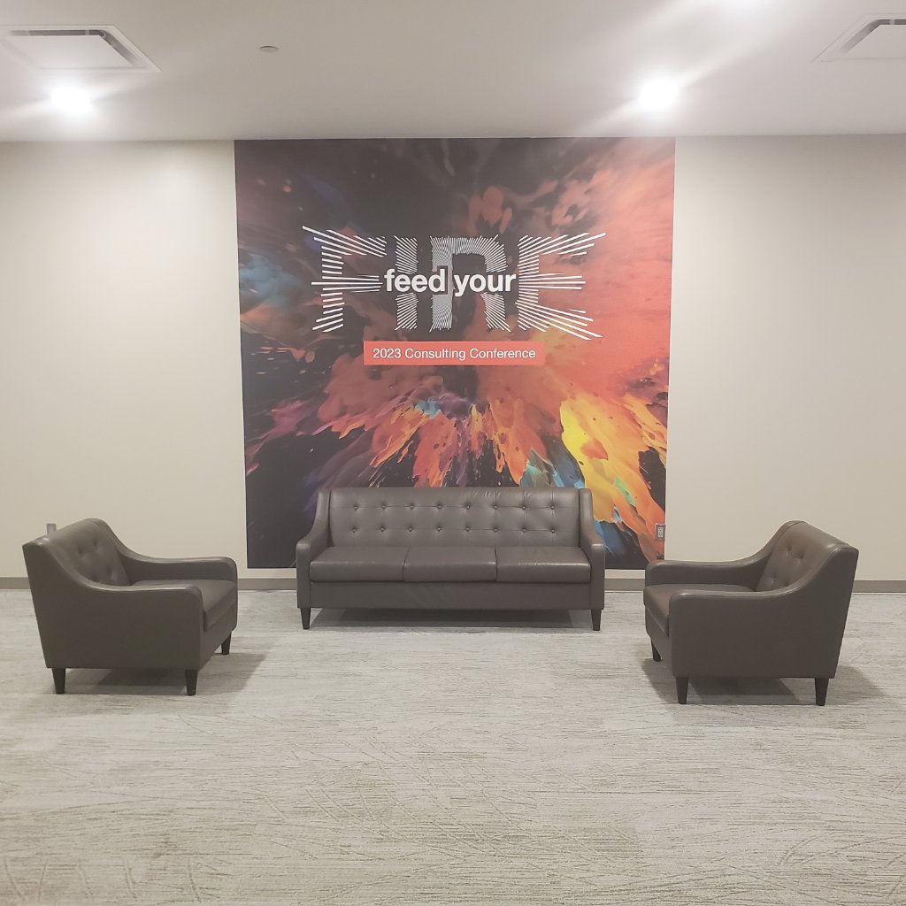 Event Setup - Feed Your Fire Wall Mural