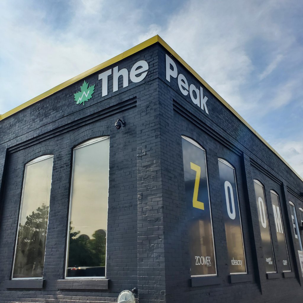 The Peak - Building Exterior Signage