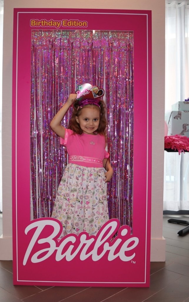 Barbie Box Photo Op