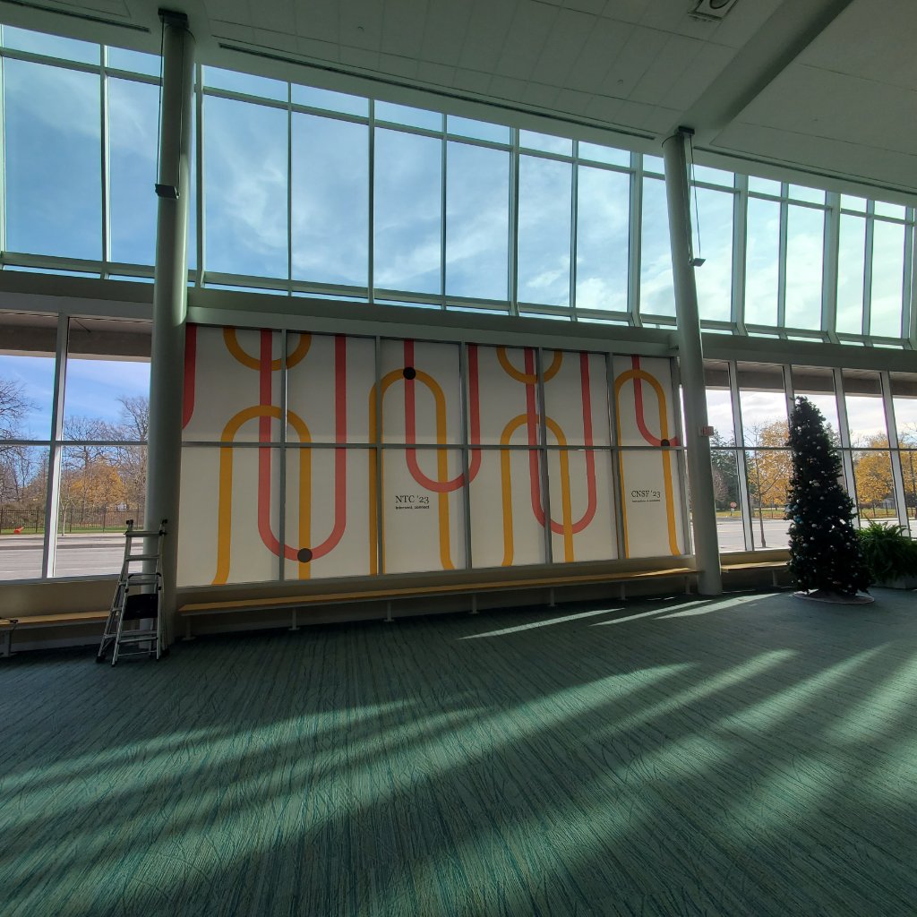 NTC/CNSF '23 - Window Wall Graphics