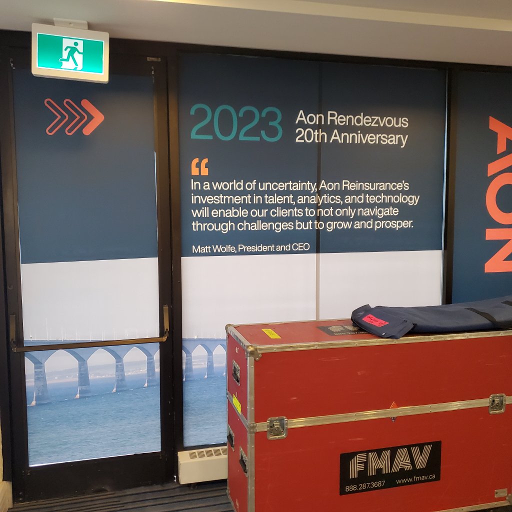Aon Rendezvous 20th Anniversary - Quote Wall