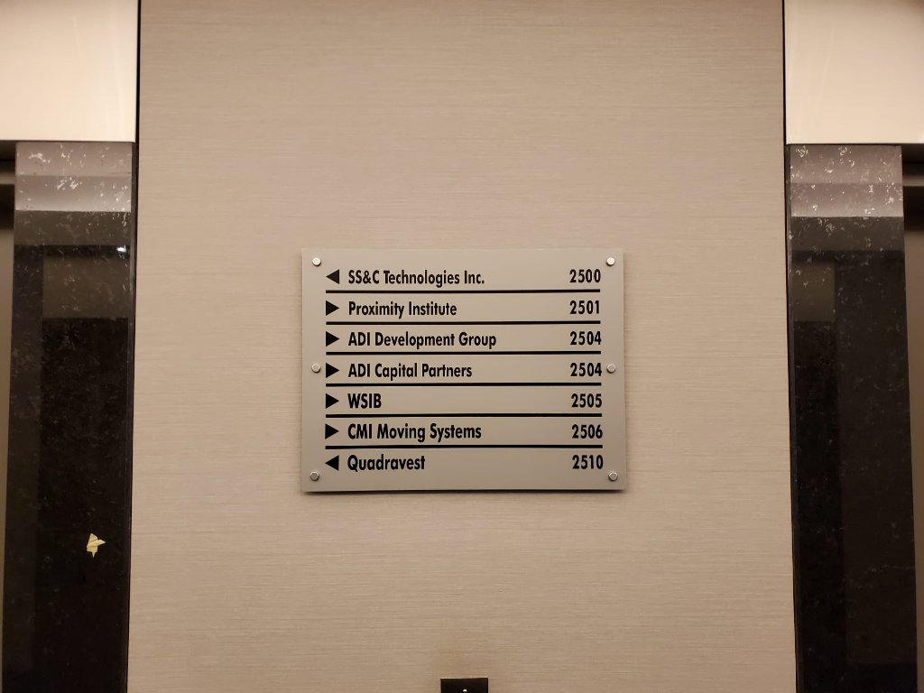 LCBO Parking - Full Garage Wayfinding System