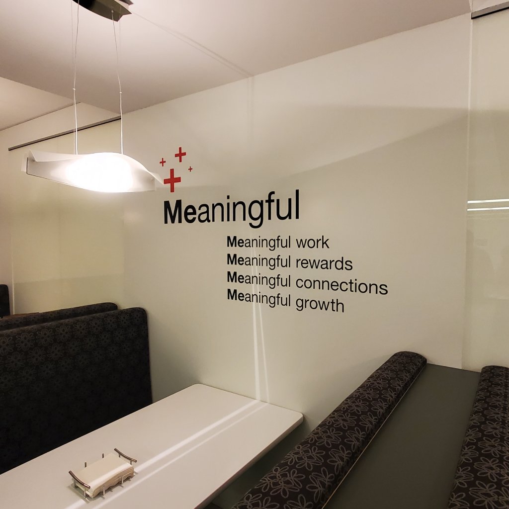 PwC Canada - Meaningful Glass Wall Decal