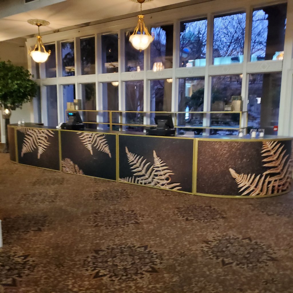 Fern Botanical Event Bar Wrap