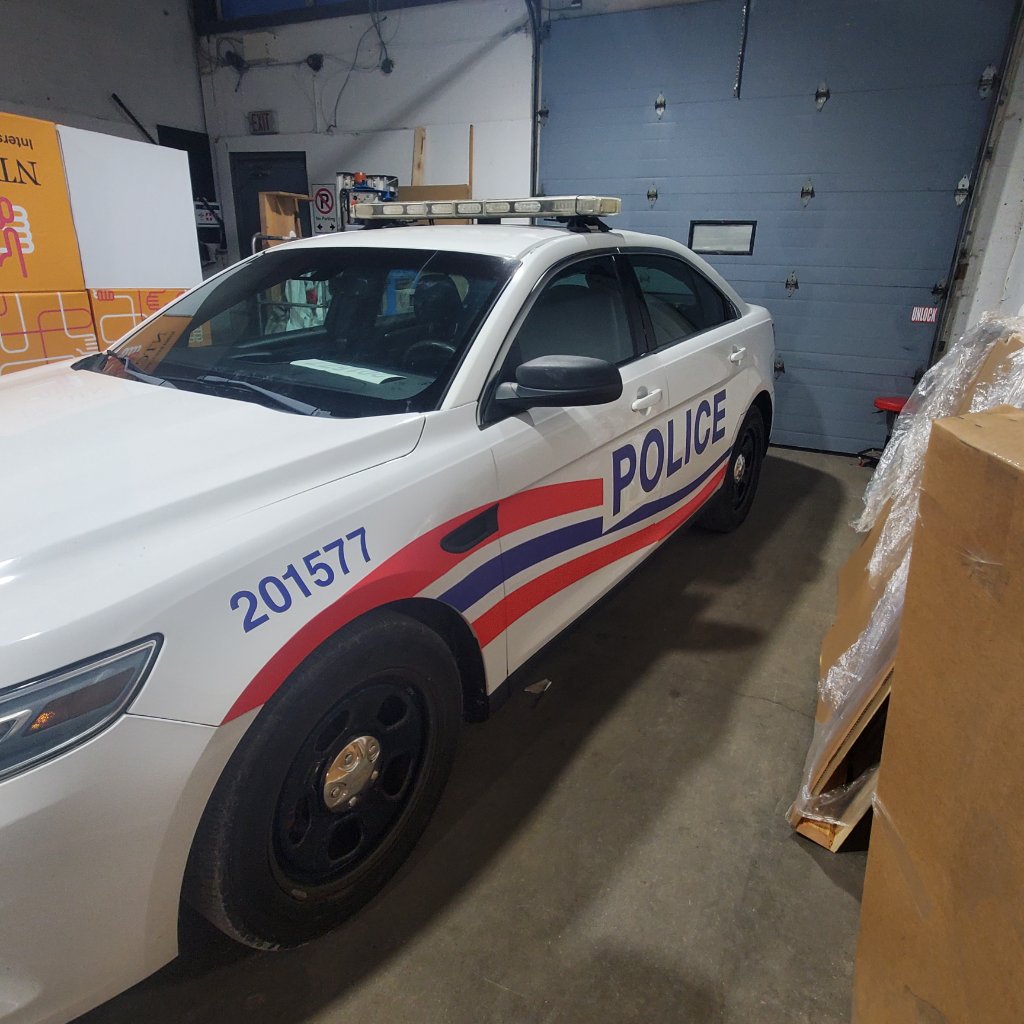 Film & TV - Police Car Vehicle Wrap