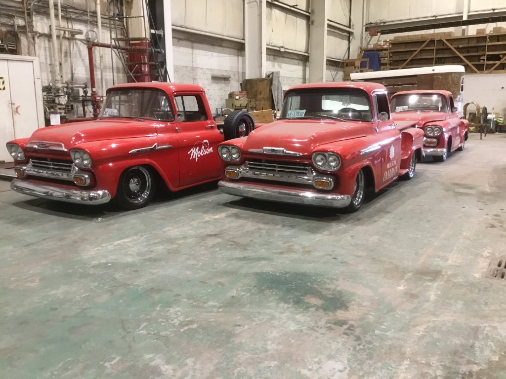 Molson Canadian - Vintage Truck Fleet