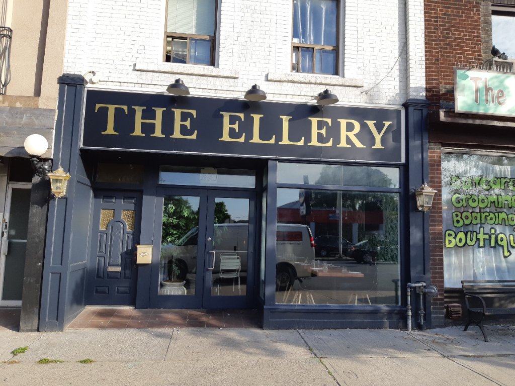 The Ellery Storefront Sign