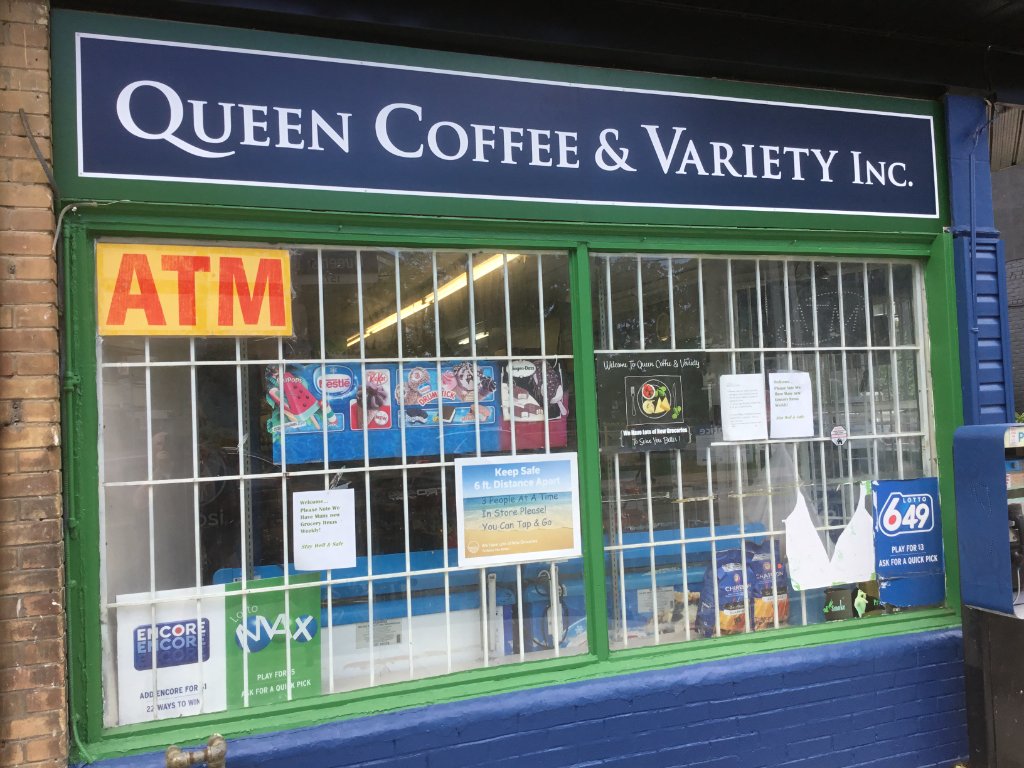 Queen Coffee & Variety - Exterior Fascia Sign