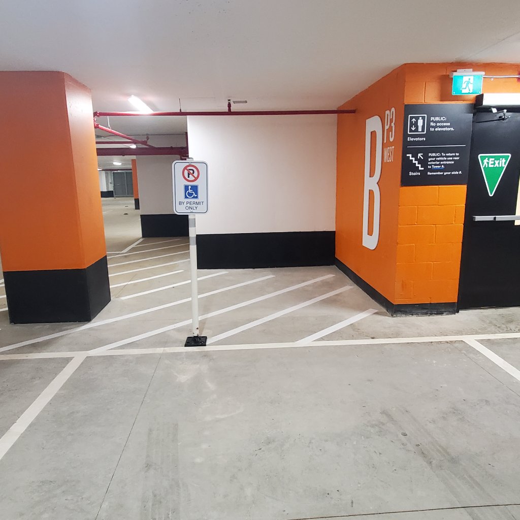 Parking Garage Wayfinding & Traffic Safety Signage