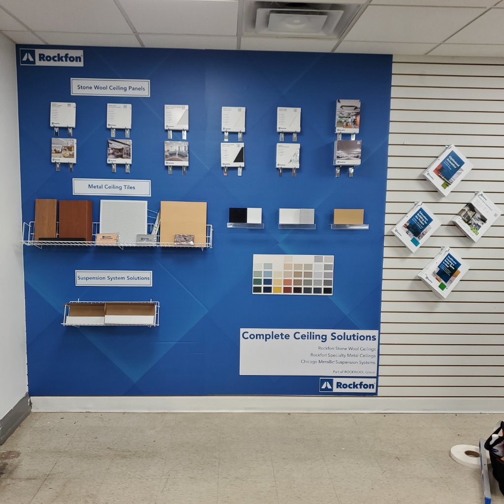 Rockfon - Showroom Wall Display