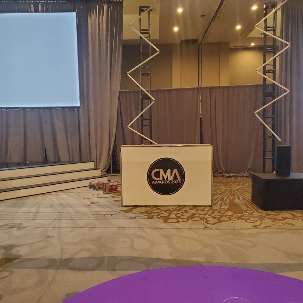 CMA Awards 2023 - Branded Podium