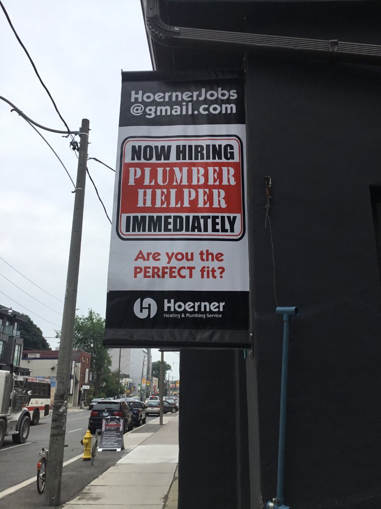 Building Banner Signage