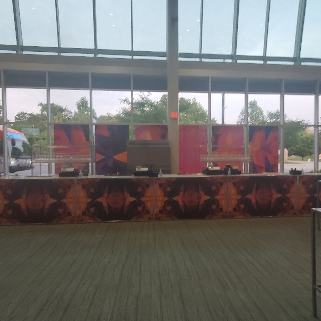 Event Setup - Foyer Registration Counter