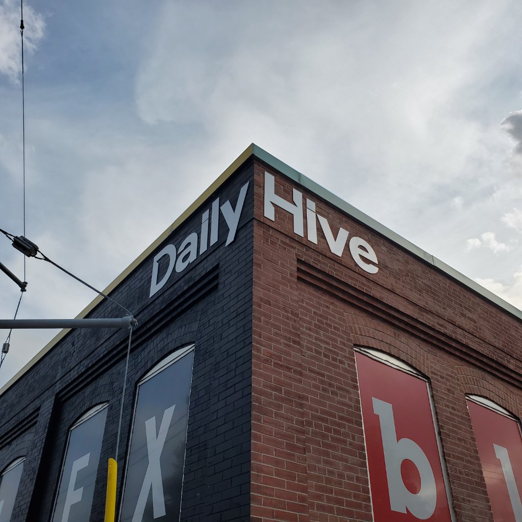 Daily Hive - Building Exterior Signage