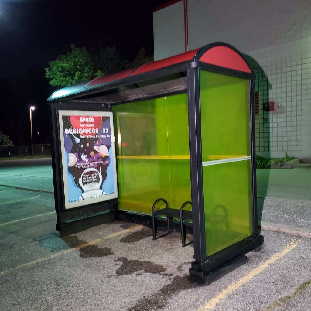 Bus Shelter - Design/COS Front View