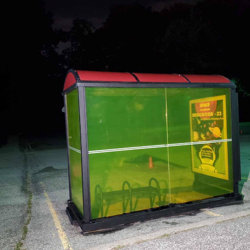 Bus Shelter - Design/COS Rear View