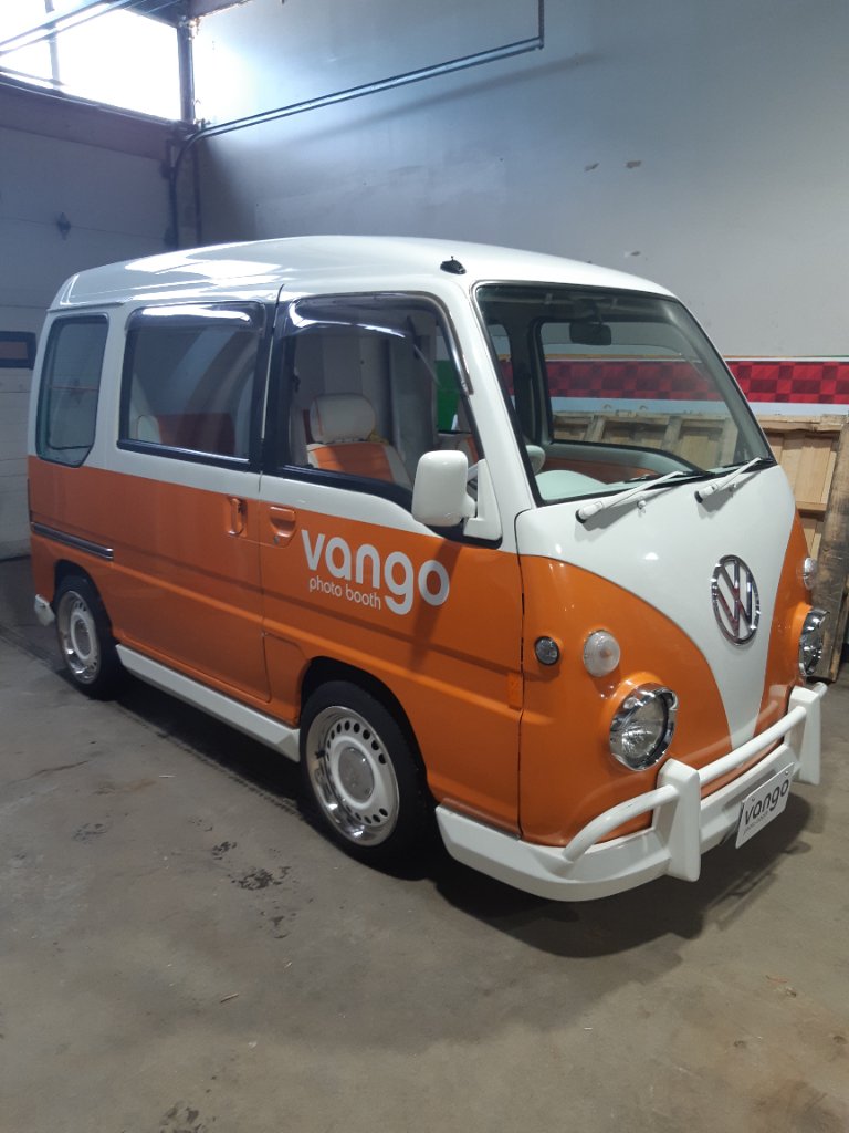 Vango Photo Booth - Event Vehicle Wrap