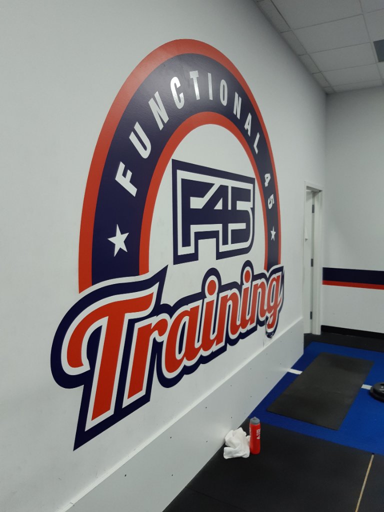 F45 Fitness Wall Graphics