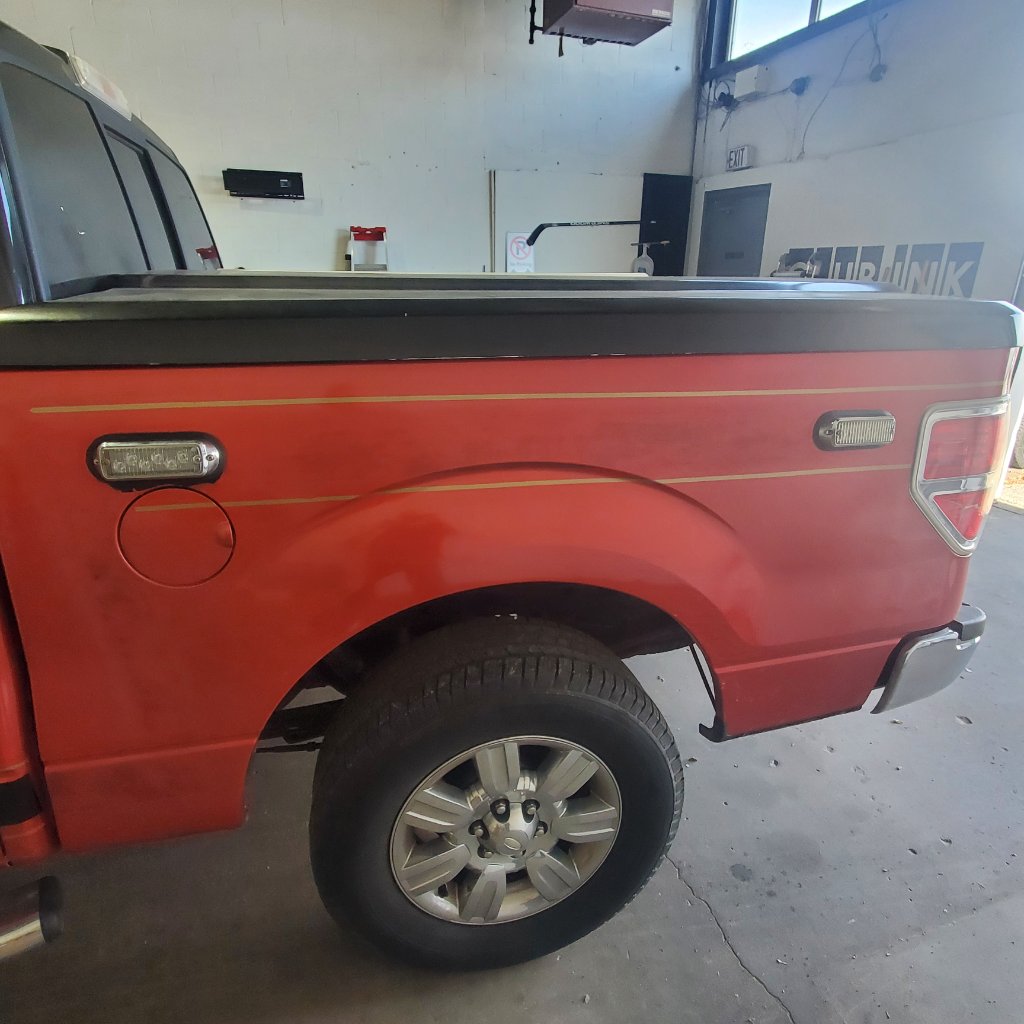 No. 7 Fire Truck - Bed Side Stripe