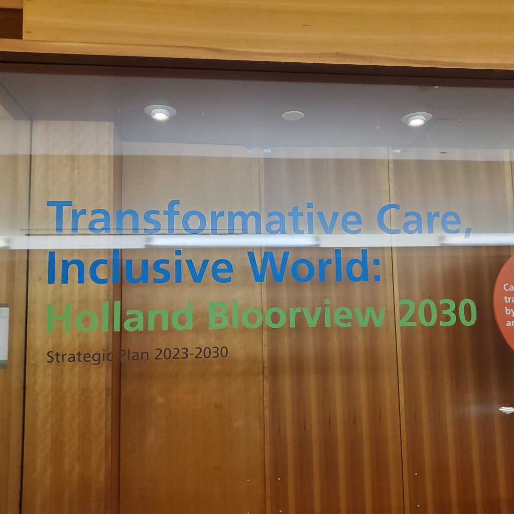 Holland Bloorview - 2030 Glass Decal