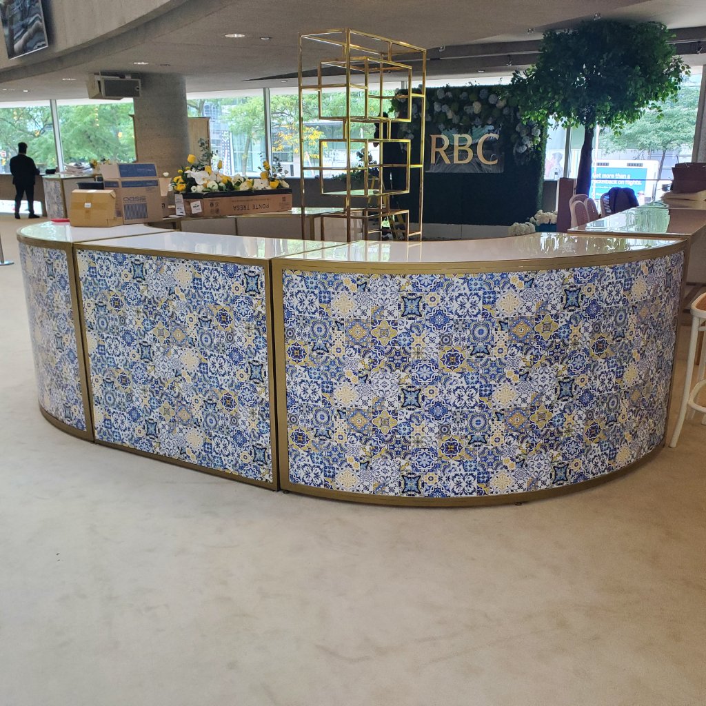 RBC - Mosaic Counter Wide View