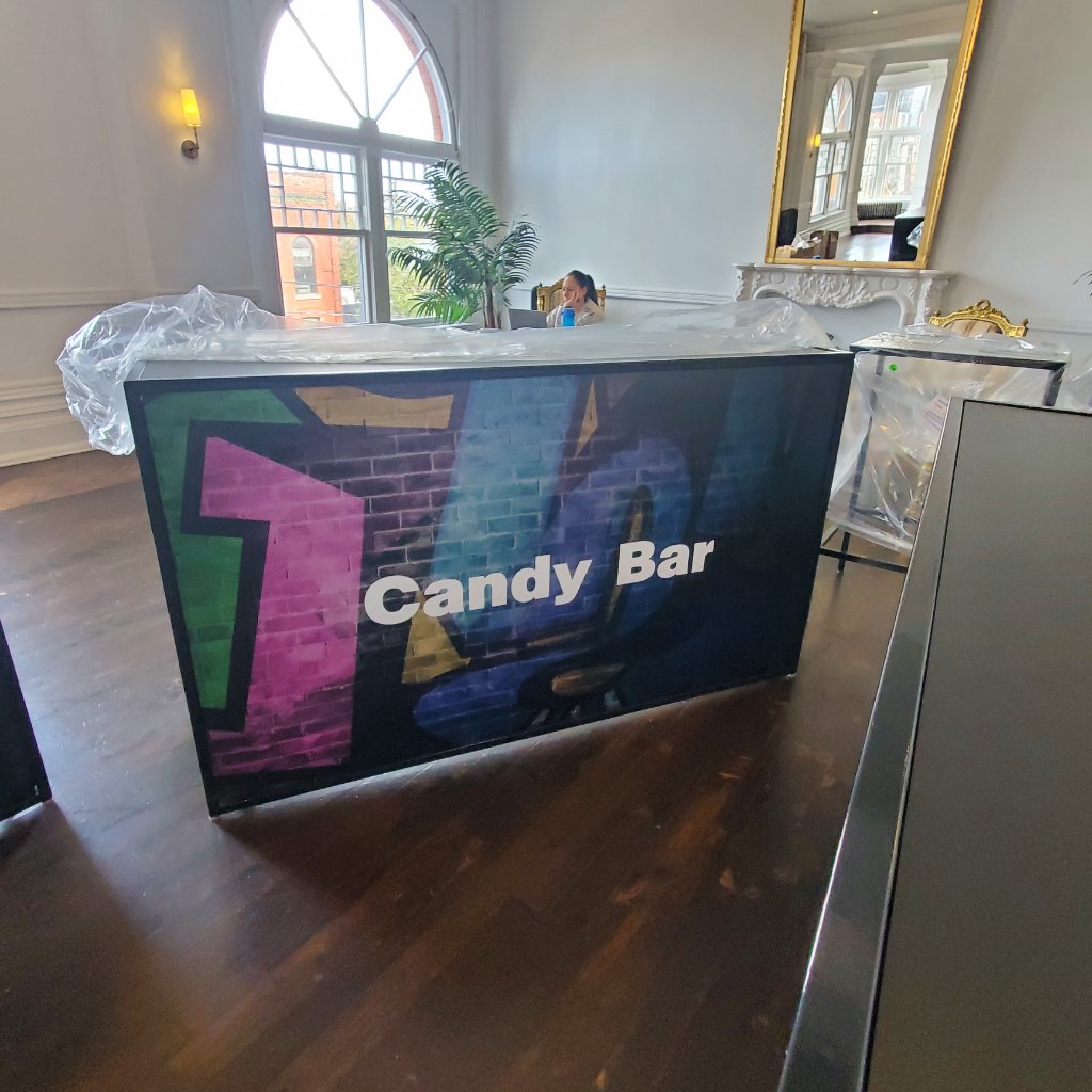 Thrive Youth - Candy Bar Station Wrap