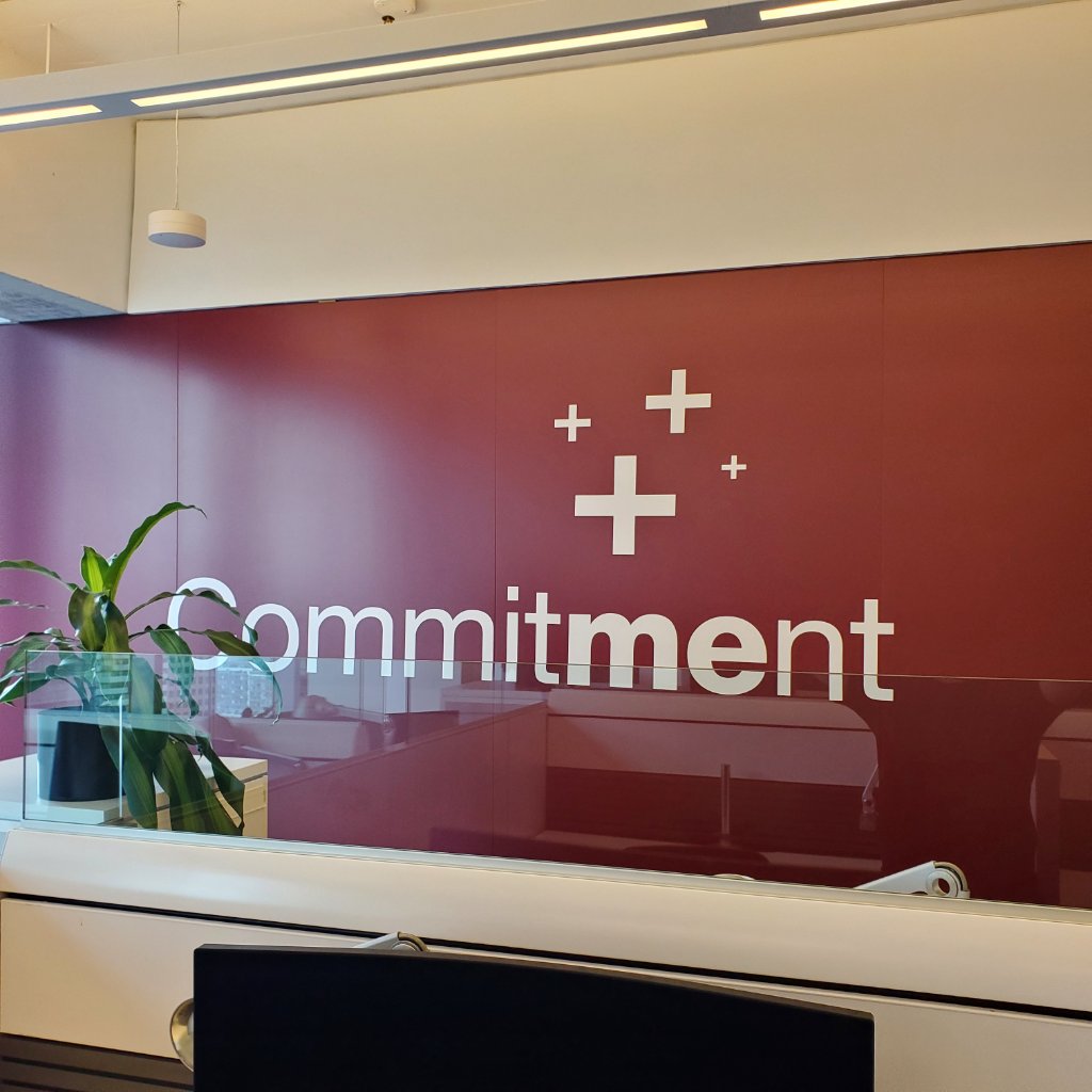 PwC Canada - Commitment Burgundy Wall