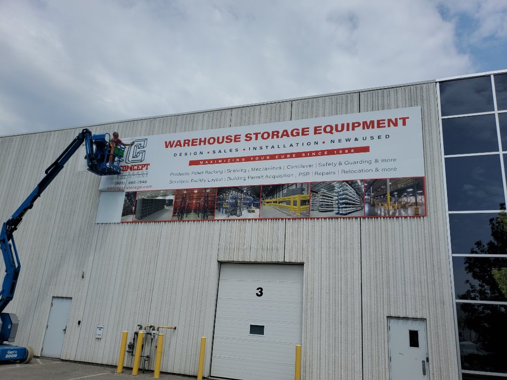 Warehouse Storage Equipment Banner