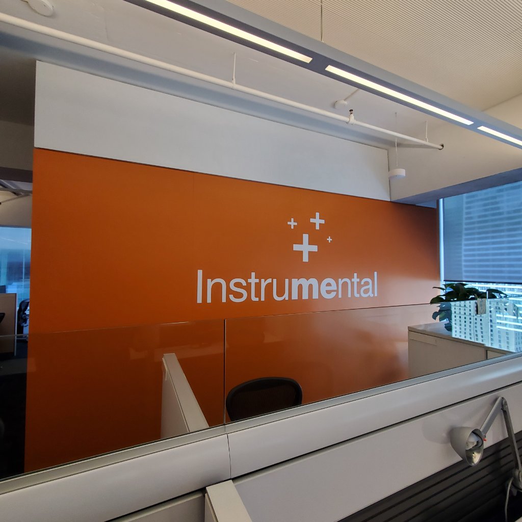 PwC Canada - Instrumental Orange Wall