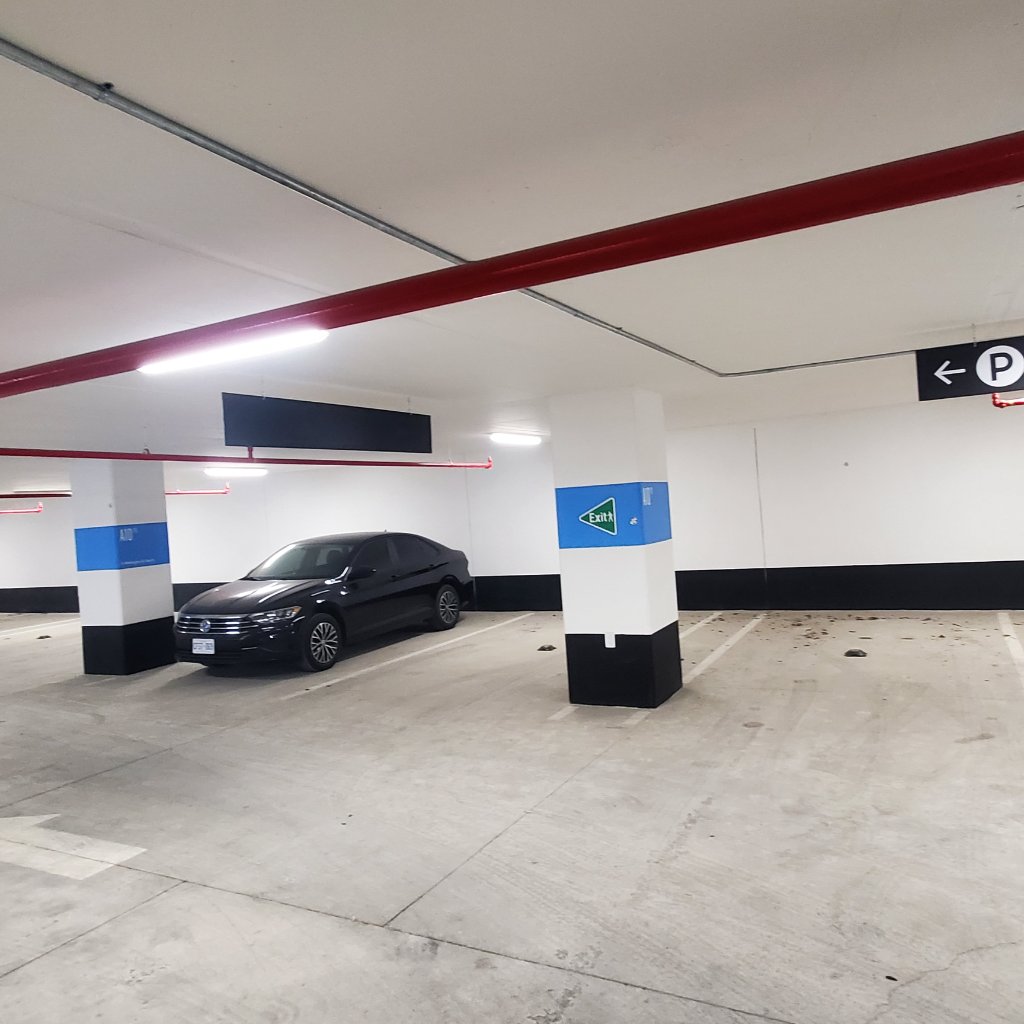 Parking Garage Wayfinding & Traffic Safety Signage