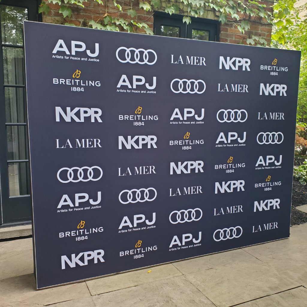 APJ x Audi - Step & Repeat Backdrop