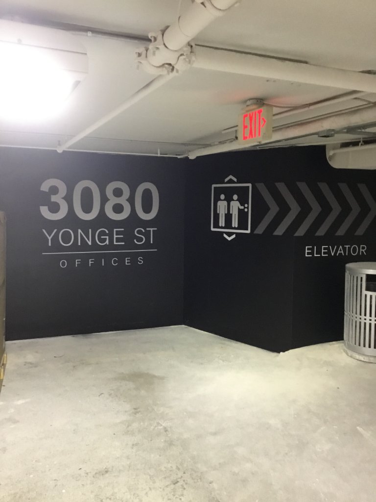 Parking Garage Wayfinding Graphics