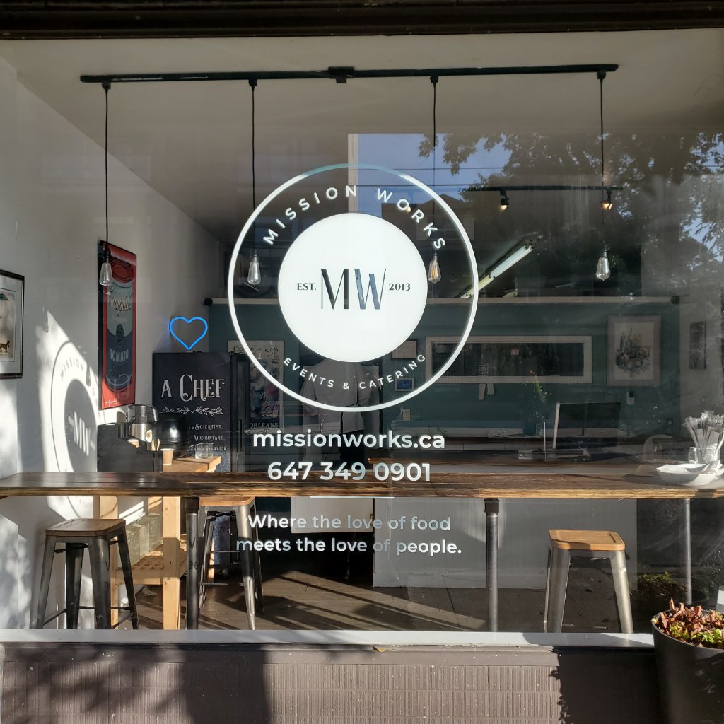 Mission Works - Window Graphic Full View