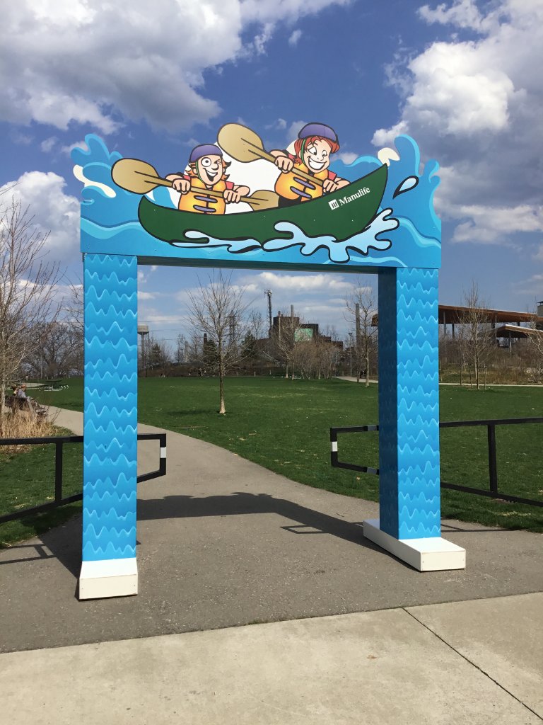 Paddle The Don Arch