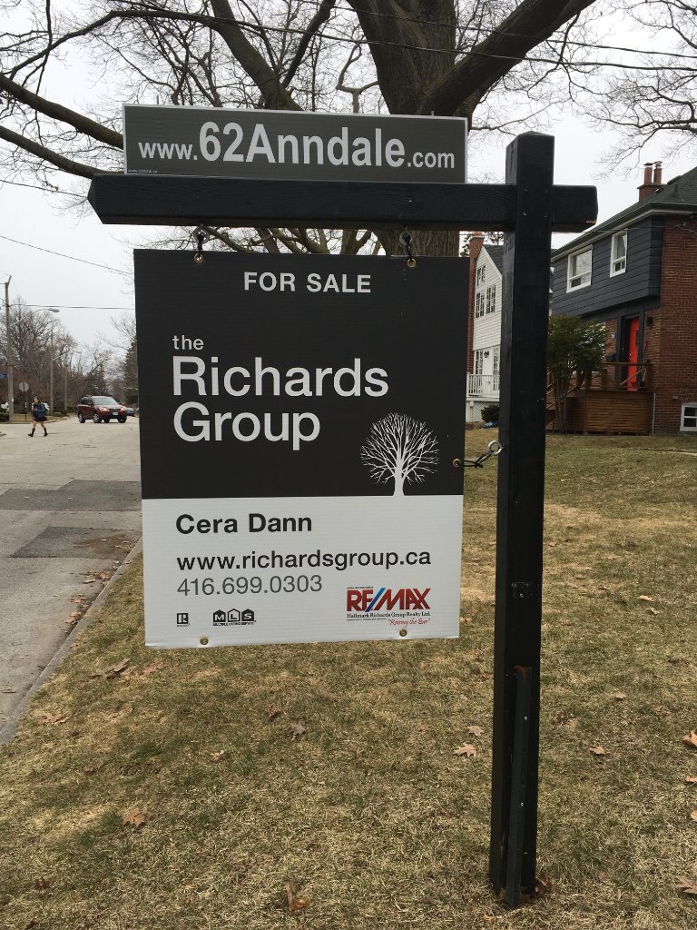 The Richards Group For Sale Sign