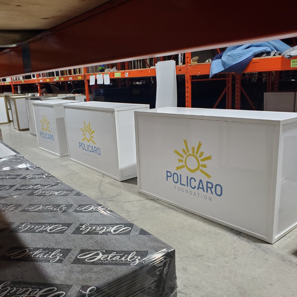 Policaro Foundation - Branded Counters Row