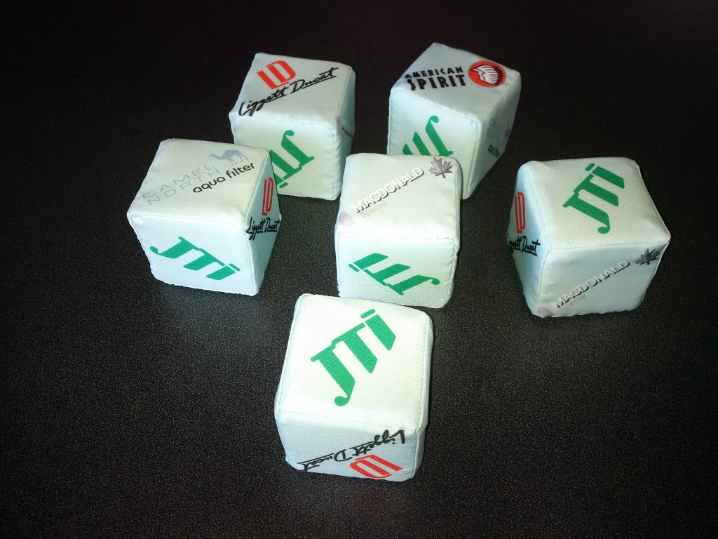 Custom Foam Dice