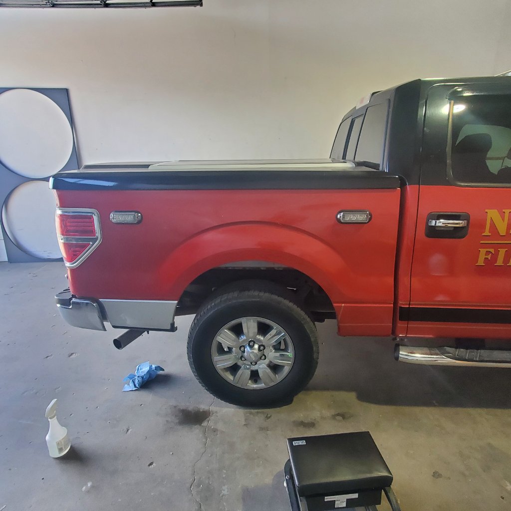 No. 7 Fire Truck - Rear Quarter View