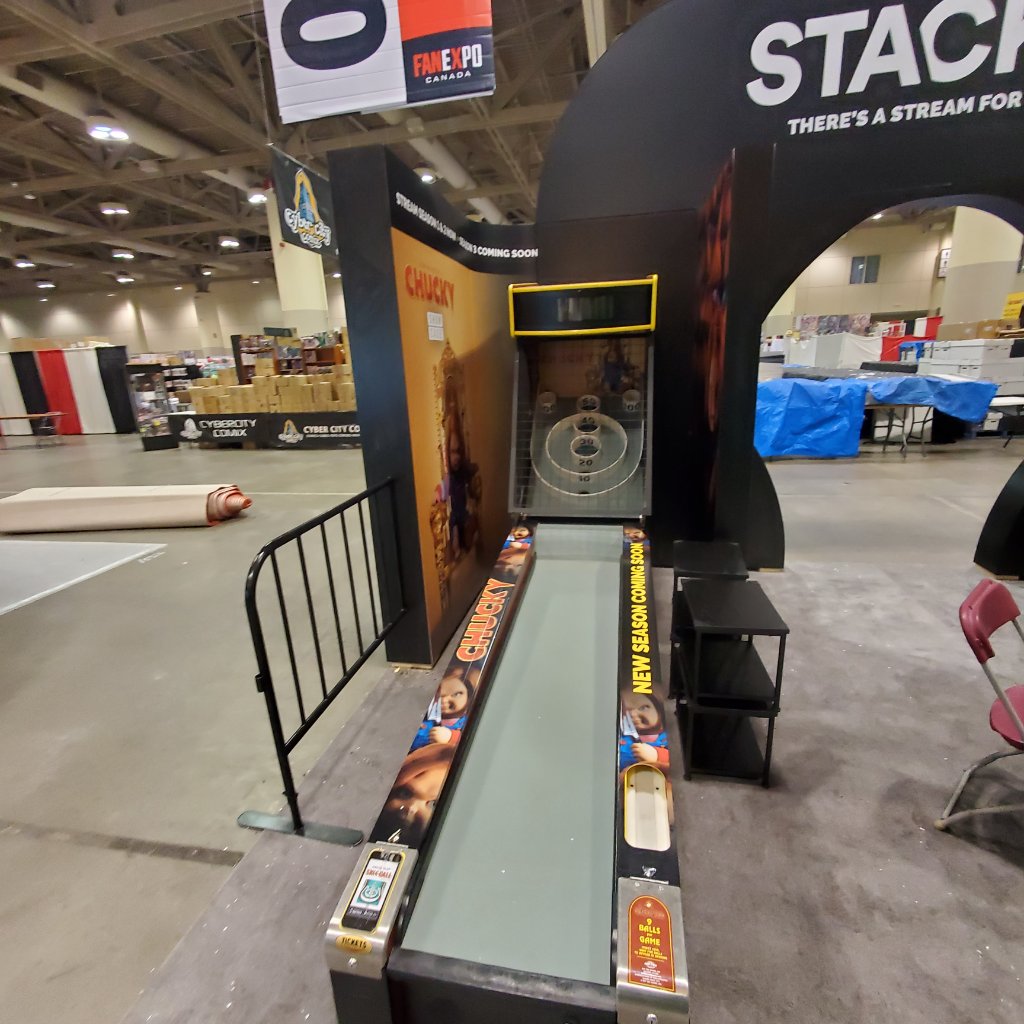 StackTV - Chucky Branded Skee-Ball Game
