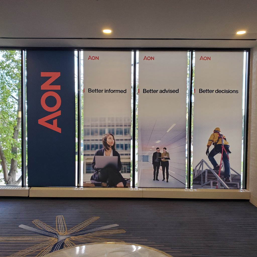 Aon - Better Informed, Advised, Decisions Banners