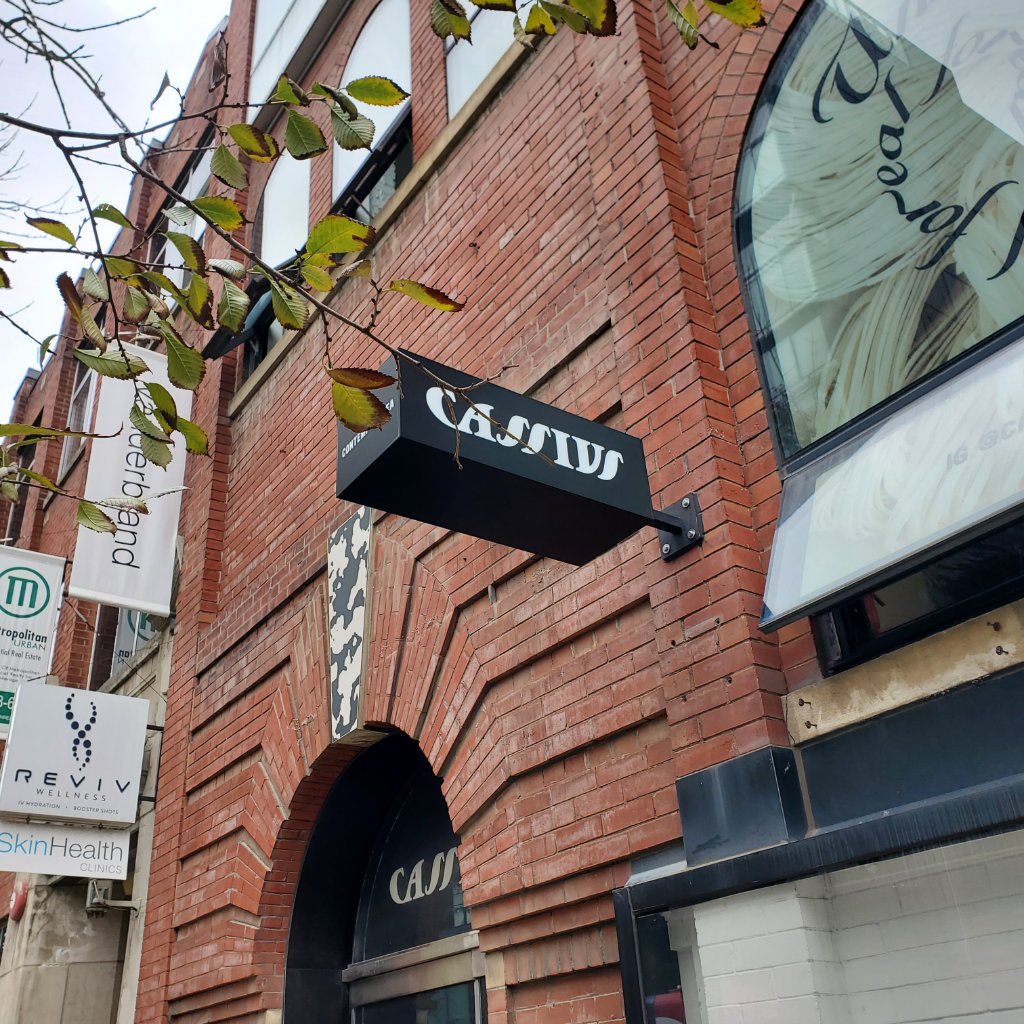 Exterior Hanging Sign