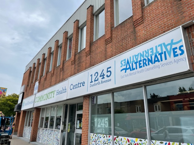 Alternatives - Community Health Centre Building Sign