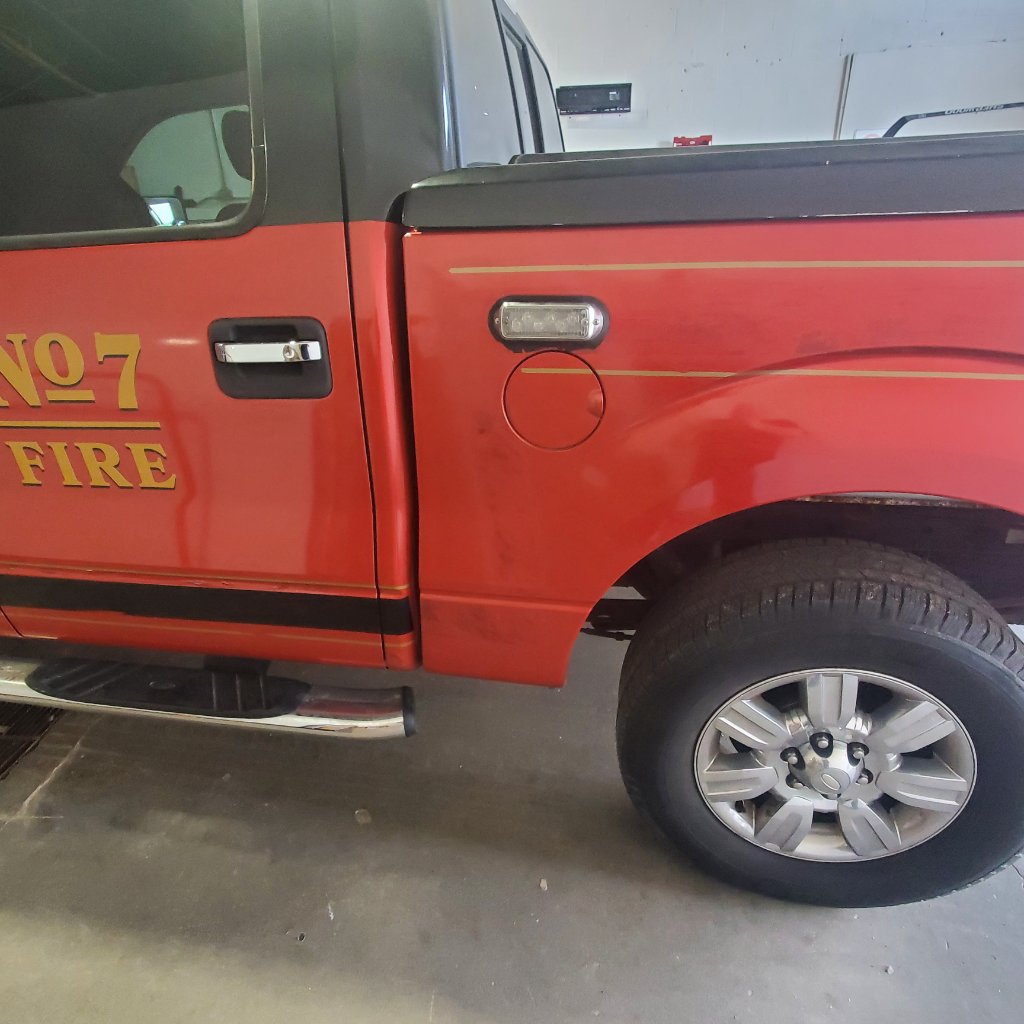 No. 7 Fire Truck - Side Door Detail
