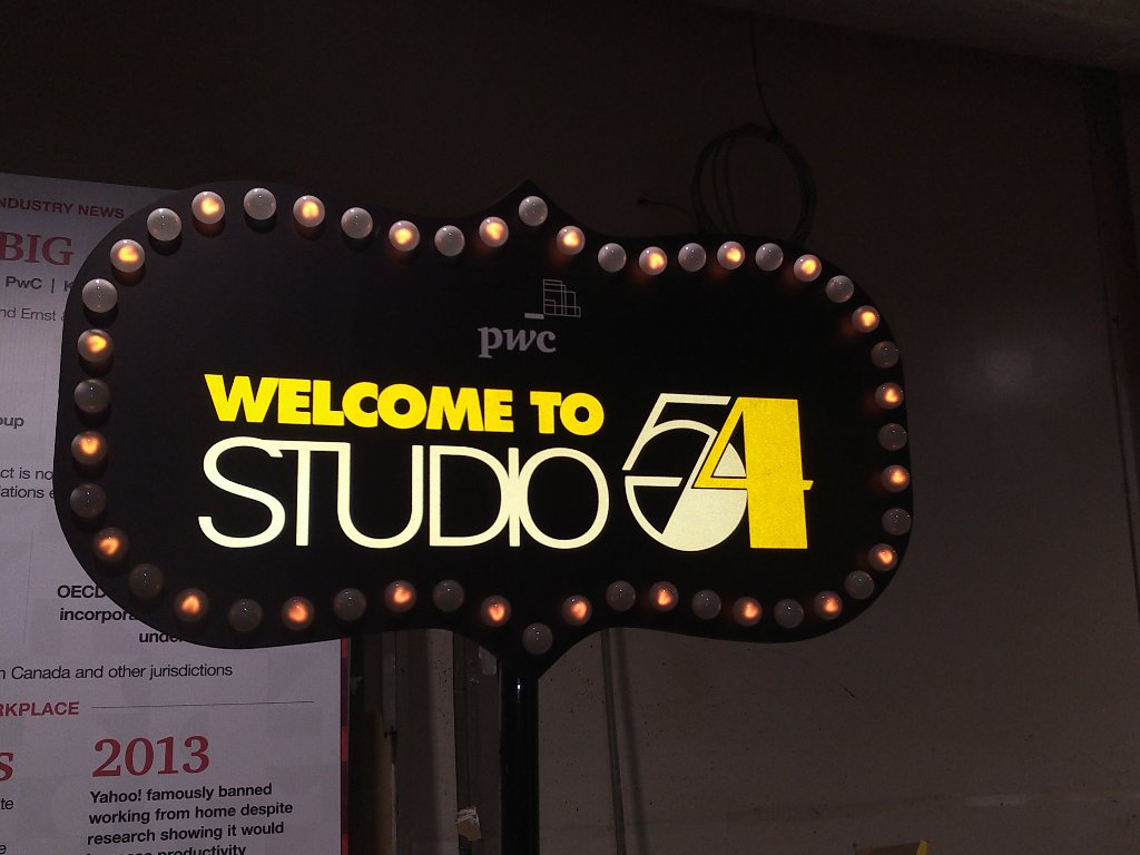 Studio 54 Marquee Sign