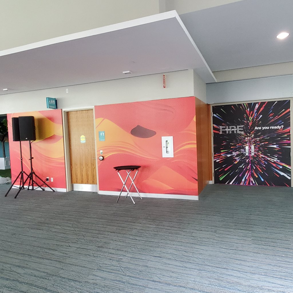 Event Setup - Wall Graphics and Signage