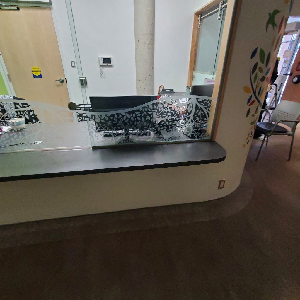 South Riverdale CHC - Reception Counter & Window Film