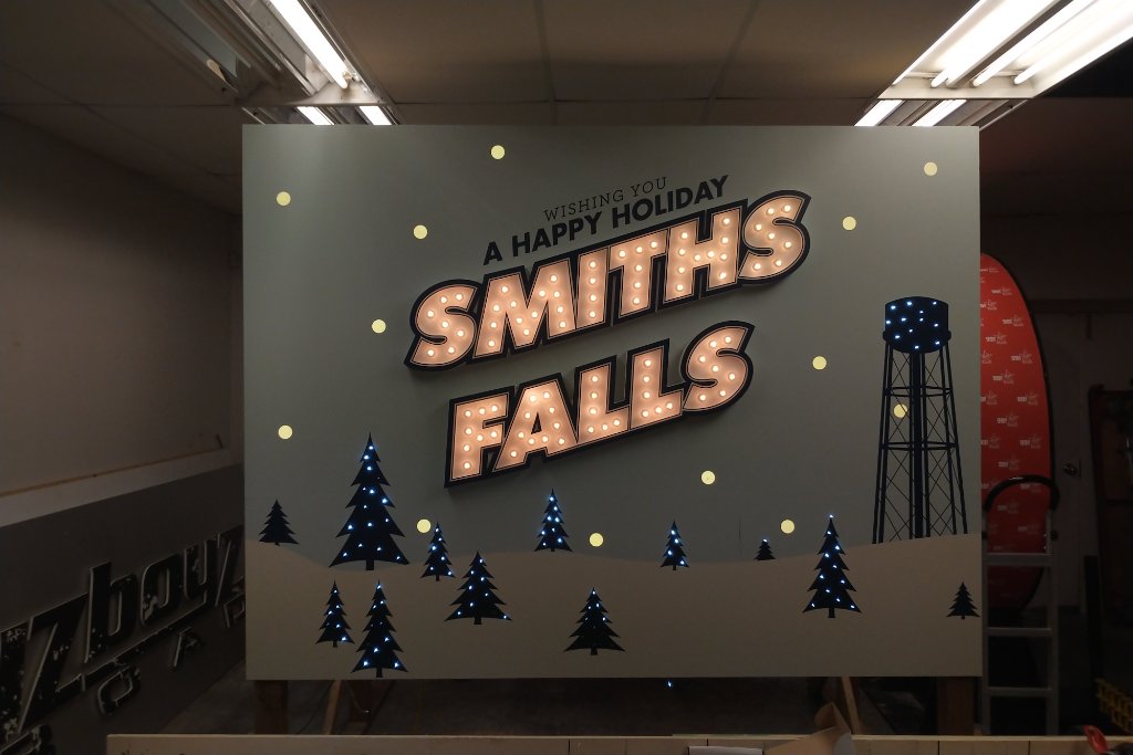 Smith Falls Marquee Lights Sign