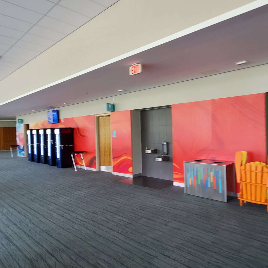 Event Setup - Hallway Graphics