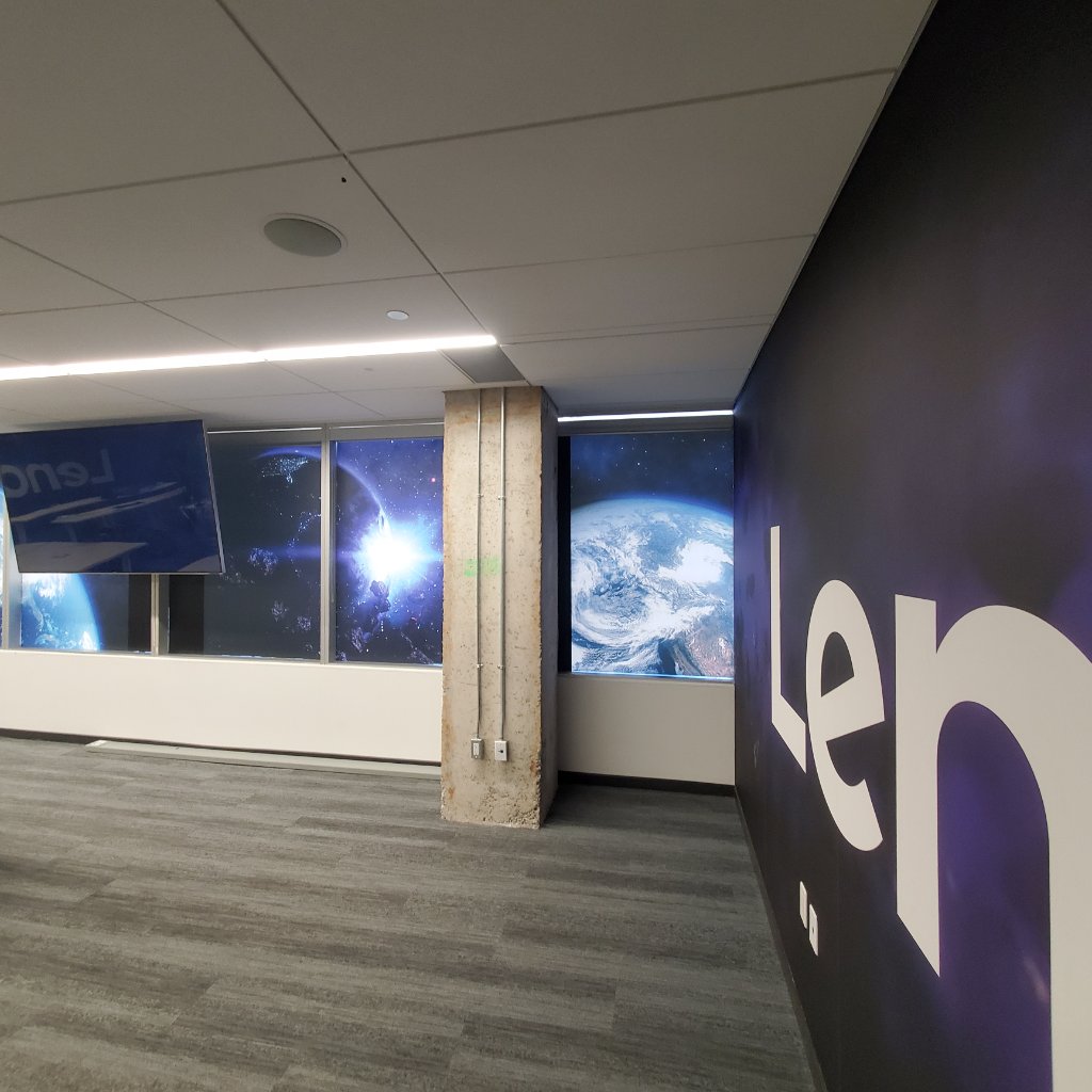 Lenovo - Window Graphics & Wall Wrap