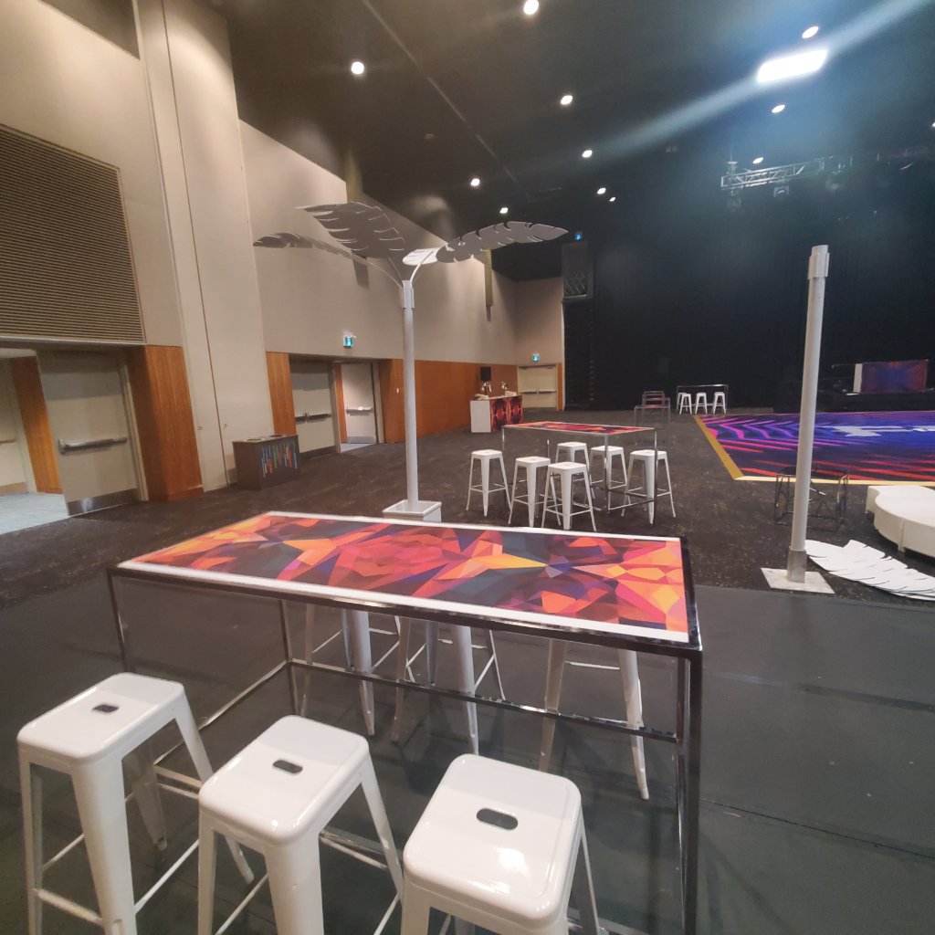 Event Setup - Printed Table